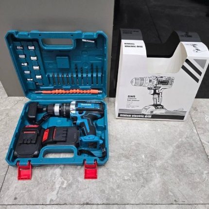 دریل شارژی چکشی ۱۱۸ ولت ماکیتامدل xy-5